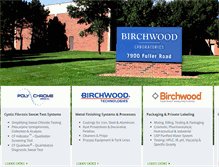 Tablet Screenshot of birchwoodlaboratories.com